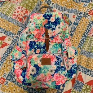 Victoria’s Secret Pink Floral Backpack